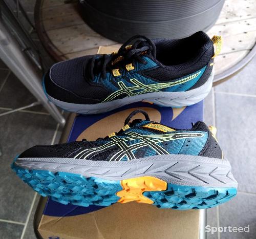 Course à pied trail - Asics Pre Venture 9 GS 37 noires - photo 6