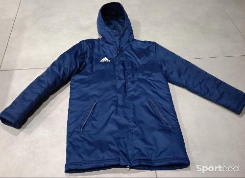 Football - Veste parka ADIDAS homme Entraîneur football Taille XS  - photo 3