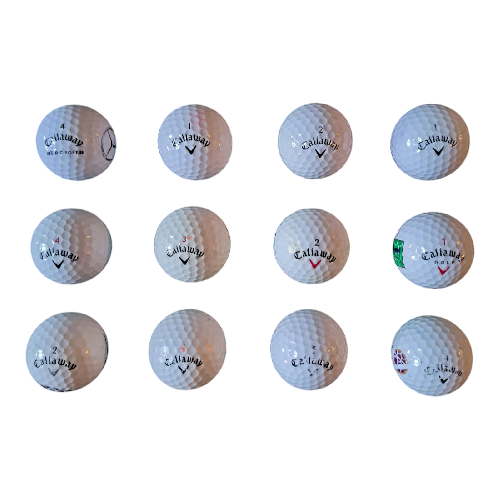 Golf - Lot de 12 balles de golf Callaway supersoft, ERC soft et autres - photo 4