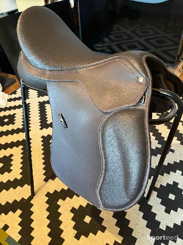 Equitation - Selle Wintec 500 taille 17,5 neuve marron - photo 6