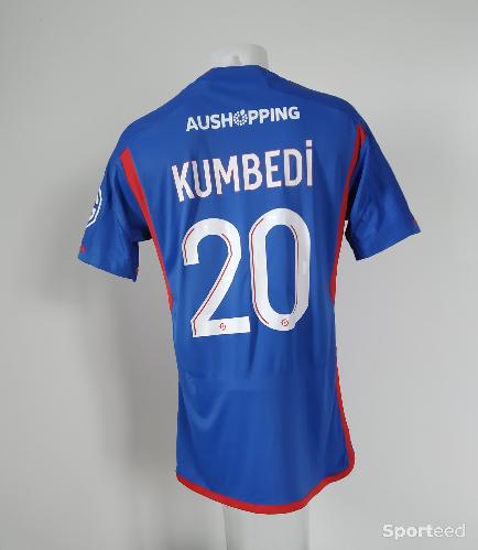 Football - Maillot Match Issued Olympique Lyonnais de Sael Kumbedi - photo 6