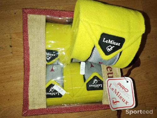 Bandes polo neuves le mieux collection dijon (jaune) x4