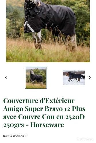 Couverture cheval 