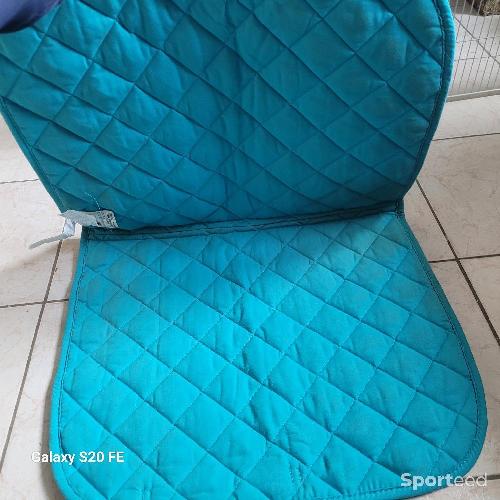 Equitation - Tapis bleu taille poney (PS) marque fouganza - photo 6