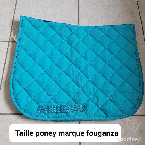 Equitation - Tapis bleu taille poney (PS) marque fouganza - photo 6