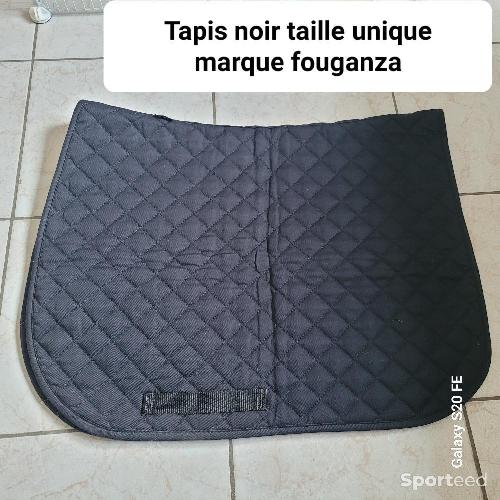 Equitation - Tapis noir taille unique marque fouganza - photo 6