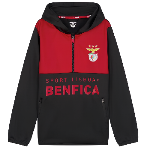 Football - Survêtement Benfica Lisbonne Officiel - 2024/2025 - Noir Rouge neuf - photo 4