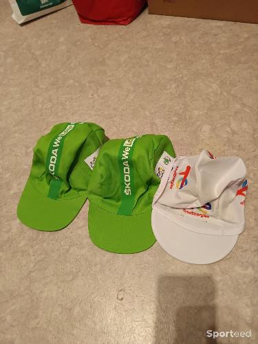 Vélo loisir / urbain - Lot de casquettes vélo Skoda, total énergie  - photo 6