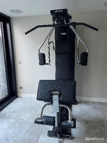 Musculation - banc de musculation multi fonctions Technogym  Unica M311 noir etat neuf - photo 3