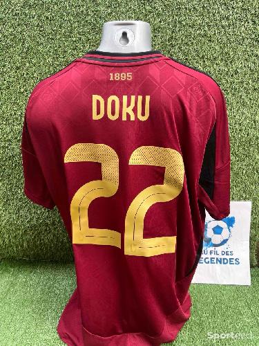 Football - Maillot Doku  Belgique  - photo 6