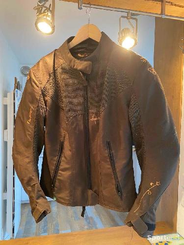 Blouson moto femme