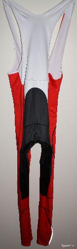 Vélo route - Cuissard long hiver - homme - 2xl - rouge - photo 5