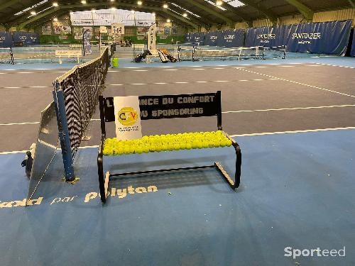 Tennis - Banc avec dossier - photo 4