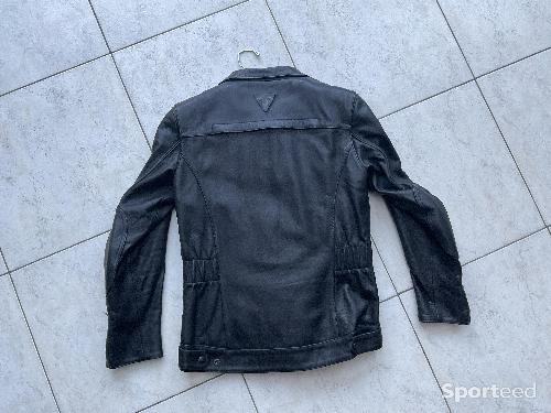 Moto route - Blouson cuir triumph  - photo 5