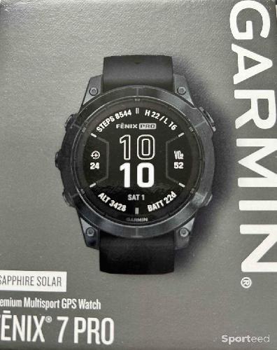 Accessoires électroniques - Garmin Fenix 7 Pro Solard Titane  - photo 5