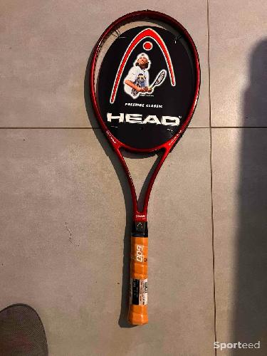 Tennis - Raquette tennis head prestige classic 600 année 90 neuve  - photo 6