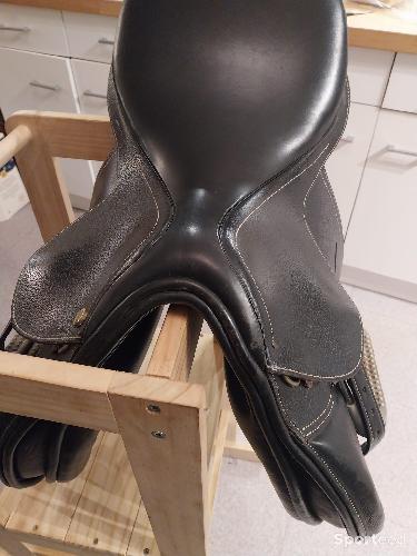 Equitation - Selle mixte FILLER Eric Thomas 17' noire - photo 6