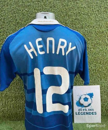 Football - Maillot Henry équipe de France  - photo 6