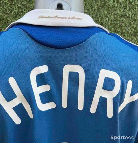 Football - Maillot Henry équipe de France  - photo 6