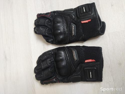 Moto route - Gants été moto Richa BLAST - BLACK - NEUF - photo 3