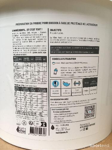 Musculation -  Whey Isolate Native Nutripure Goût Neutre 2kg - photo 4