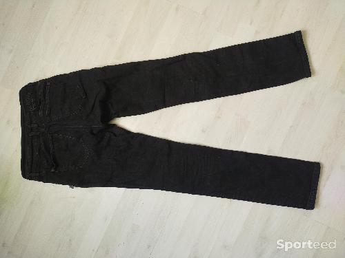 Moto route - Pantalon moto - Jean Bering STREAM - Straight - Noir - M - photo 5