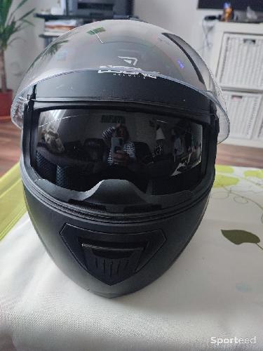 Moto route - Casque helmet jet taille s - photo 6