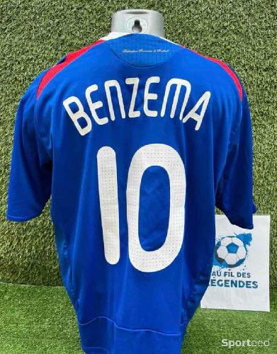 Football - Maillot Benzema equipe de France  - photo 6