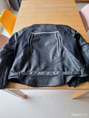 Moto route - Blouson cuir dainese  - photo 6