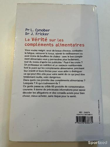 Librairie du sportif - La vérité sur les compléments alimentaires  - photo 3