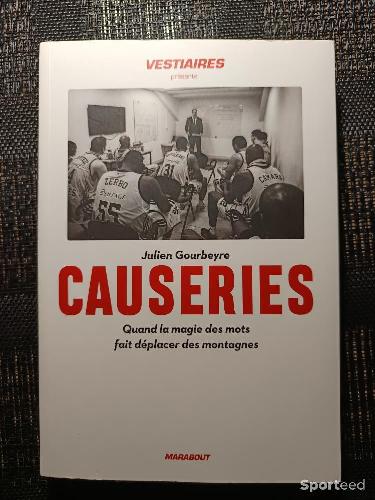 Librairie du sportif - Livre Causeries (du Vestiaire) - Quand la magie des mots fait déplacer des montagnes - photo 3