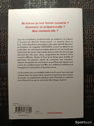 Librairie du sportif - Livre Causeries (du Vestiaire) - Quand la magie des mots fait déplacer des montagnes - photo 3