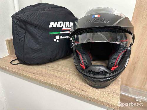 Moto route - Lot Casques Nolan équipé radio comme neuf  - photo 5