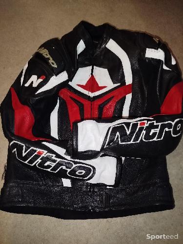 Moto route - Veste de moto cuir - photo 6