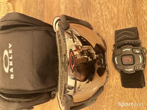 Ski alpin - Masque ski oakley airwave1..5 built-in heads-up display goggle air gps hud - photo 6