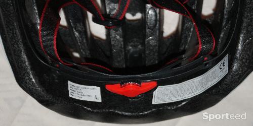 Vélo tout terrain - VTT - Casque vélo route - taille l (58/62) - rouge/blanc - photo 6