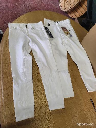 Equitation - Deux pantalon de concours taille 10 ans  - photo 3