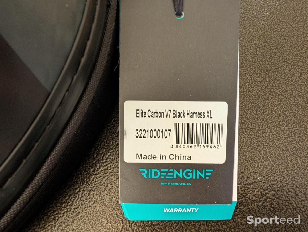 Kitesurf - Harnais Kite ride engine elite carbon v7 XL - photo 2