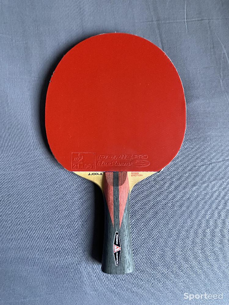 Tennis de table - Raquette complète haut de gamme- Joola Rossi emotion+ Donic Bluestorm pro+ Andro Rasanter R45 - photo 1