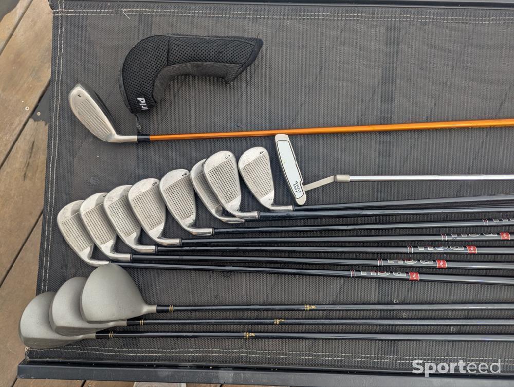 Golf - Series club de golf CALLAWAY Big Bertha + bois BROWNING Très bon état.  - photo 2