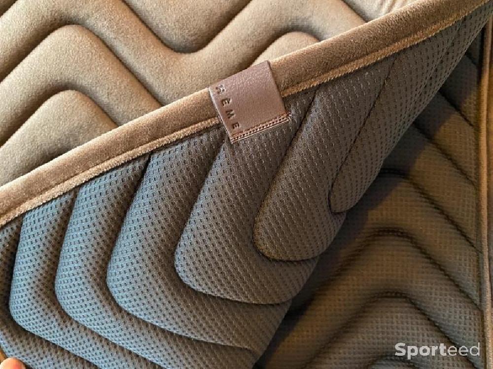 Equitation - Tapis de Selle « Glossy » marron - photo 3
