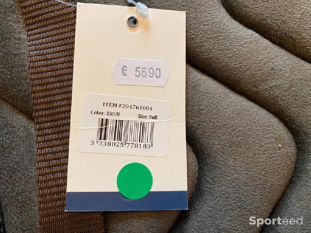 Equitation - Tapis de Selle « Glossy » marron - photo 4