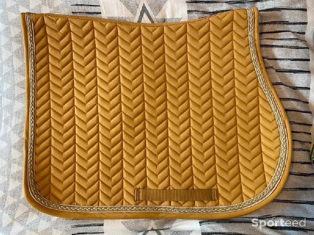 Equitation - Tapis de Selle « Softy » Cheval Jaune - photo 2