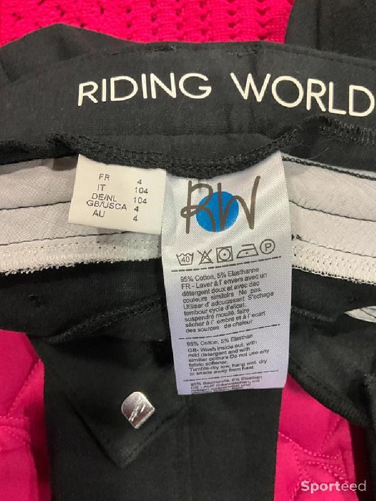 Equitation - Pantalon « Alexandrie » Enfant noir 4 ans - photo 3
