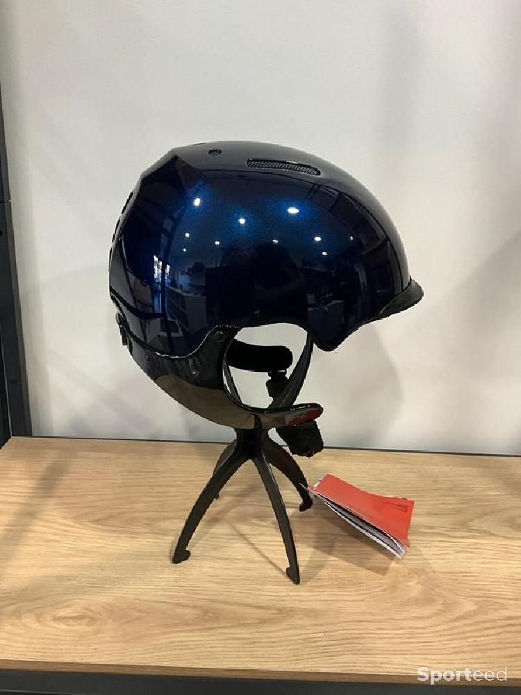 Equitation - Casque « Gravity XP » Bleu Brillant S/55-57 - photo 2