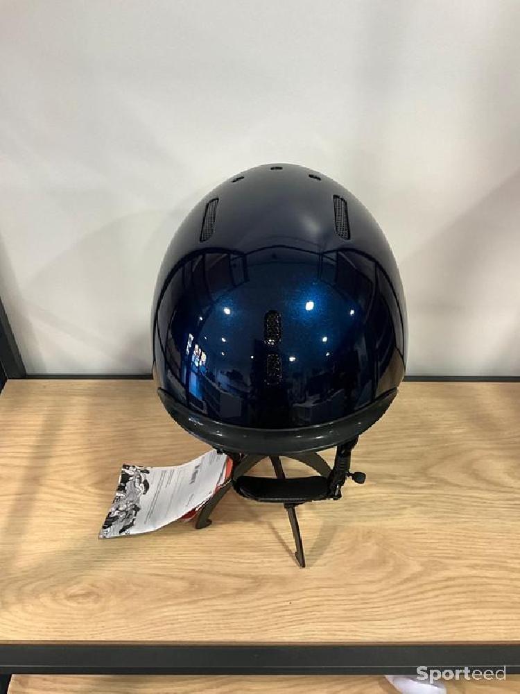Equitation - Casque « Gravity XP » Bleu Brillant S/55-57 - photo 3