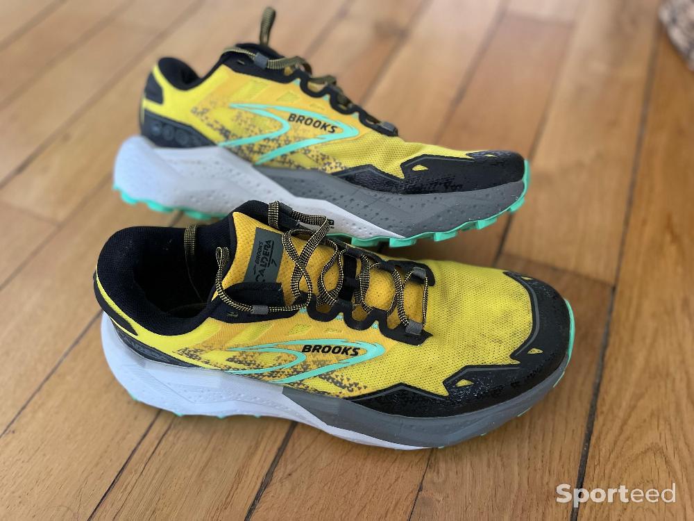 Course à pied trail - Chaussures trail Caldera 7 Brooks - photo 1