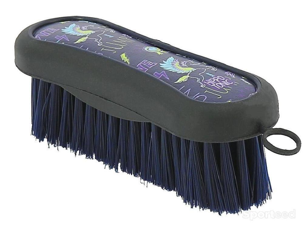 Equitation - Brosse de Tête « Soft Fantaisie » marine - photo 1
