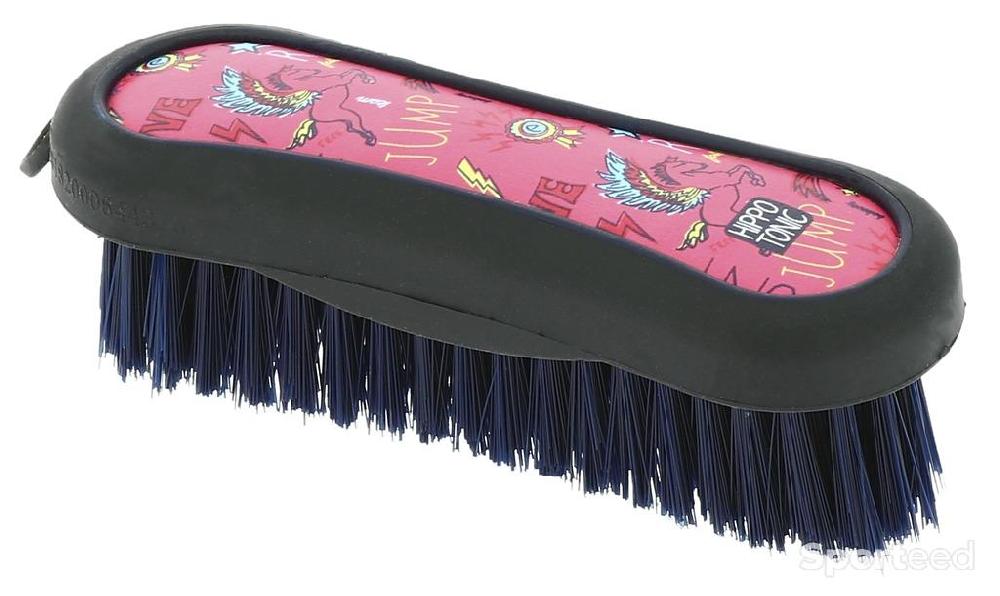 Equitation - Brosse de Tête « Soft Fantaisie » rose - photo 1