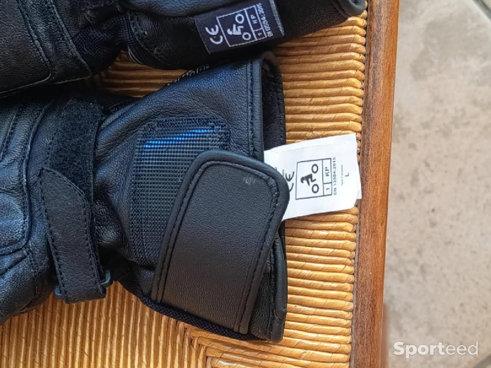Moto route - Paire de gants moto en cuir Taille L - photo 1